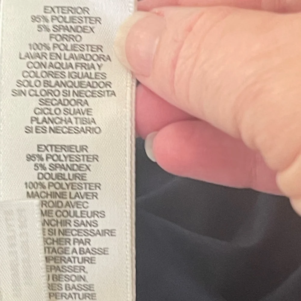 Eliza J Floral shift dress . 3/4 quarter sleeves colorful lined Women size 14 - Picture 11 of 13